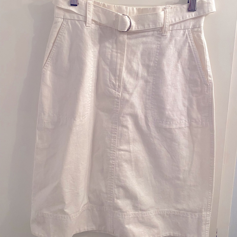 Babaton white skirt